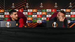 Roma, la conferenza stampa di De Rossi e Pellegrini prima del Milan – FOTO GALLERY