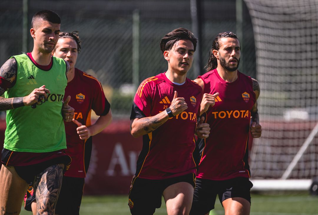 Trigoria, la ripresa degli allenamenti a -5 da Roma-Fiorentina – FOTO GALLERY - immagine 15