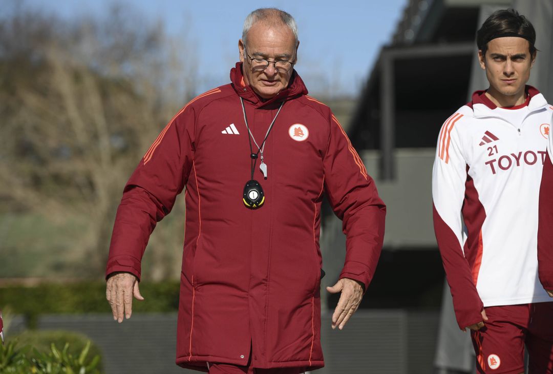 Trigoria, la rifinitura in vista dell’Eintracht Francoforte – FOTO GALLERY - immagine 29