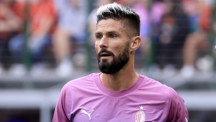 Olivier Giroud AC Milan Milan-Verona 1-0 Serie A 2023-2024