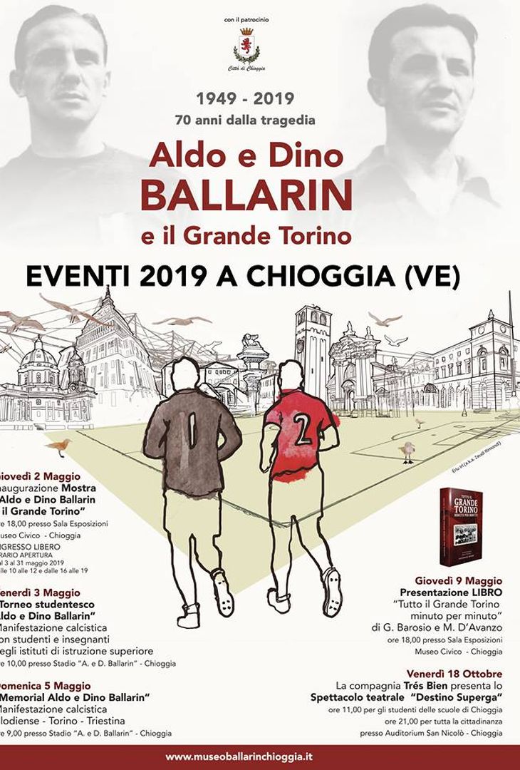 Fotogallery – Chioggia, la mostra dedicata ai fratelli Ballarin e al Grande Torino - immagine 11