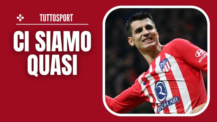 Álvaro Morata (attaccante Atlético Madrid), obiettivo di calciomercato del Milan | AC Milan News (Getty Images) Álvaro Morata Atlético Madrid Calciomercato AC Milan