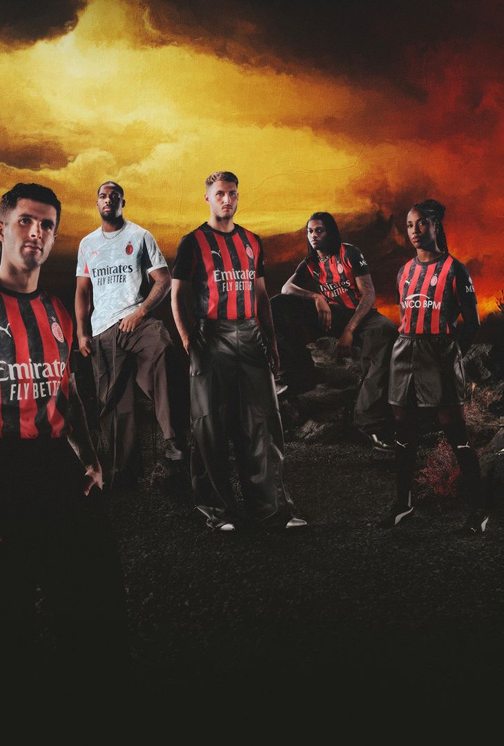 Nuova prima maglia AC Milan 2025-2026 PUMA (Fonte Milan)