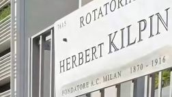 La mano da derby annerisce la targa di Herbert Kilpin: i Milanisti la ripuliscono…