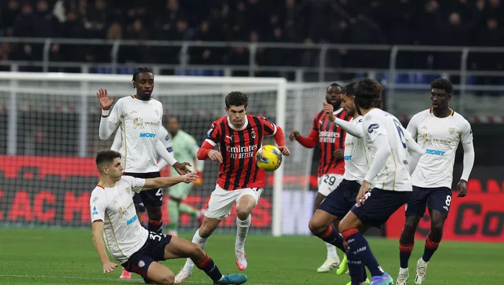 Christian Pulisic AC Milan Milan-Cagliari 0-0 Serie A 2024-2025
