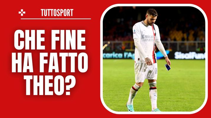 Theo Hernández AC Milan Lecce-Milan 2-2 Serie A 2023-2024