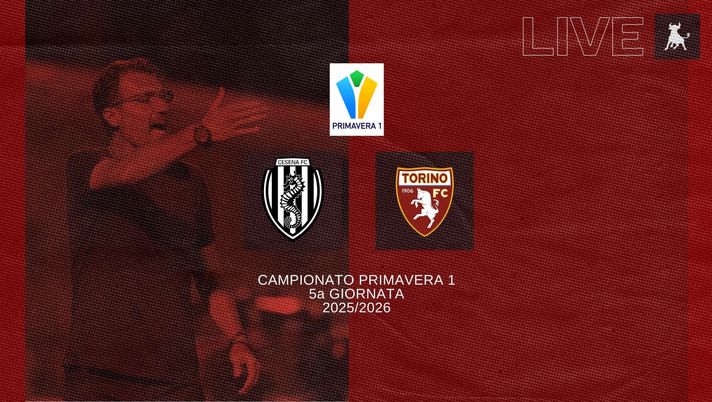 FINALE! Primavera, Cesena-Torino 3-0 FINALE! Primavera, Cesena-Torino 3-0 - immagine 1