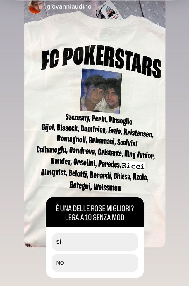 Maglie celebrative, ecco il contest su Instagram per trovare la rosa più forte- immagine 4