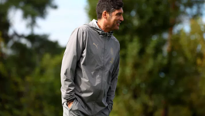 Paulo Fonseca AC Milan allenamento Milanello