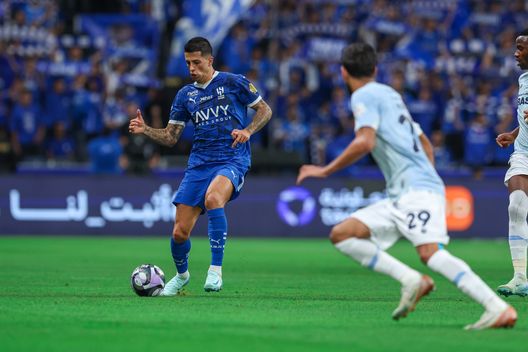 Joao Cancelo, 30 anni, difensore dell'Al-Hilal.(Foto di Yasser Bakhsh/Getty Images) Cancelo