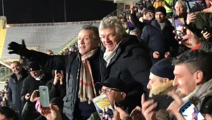 Pupo: “Sono tifoso viola da 60 anni. Soltanto per una stagione ho finto il contrario” - immagine 1