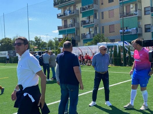 FOTO VN – Presenti tre ex viola all’inaugurazione del nuovo campo della Rondinella - immagine 1