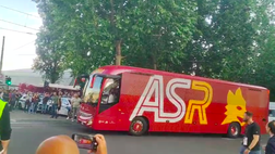 Torino-Roma, l’arrivo dei giallorossi allo stadio (Video)