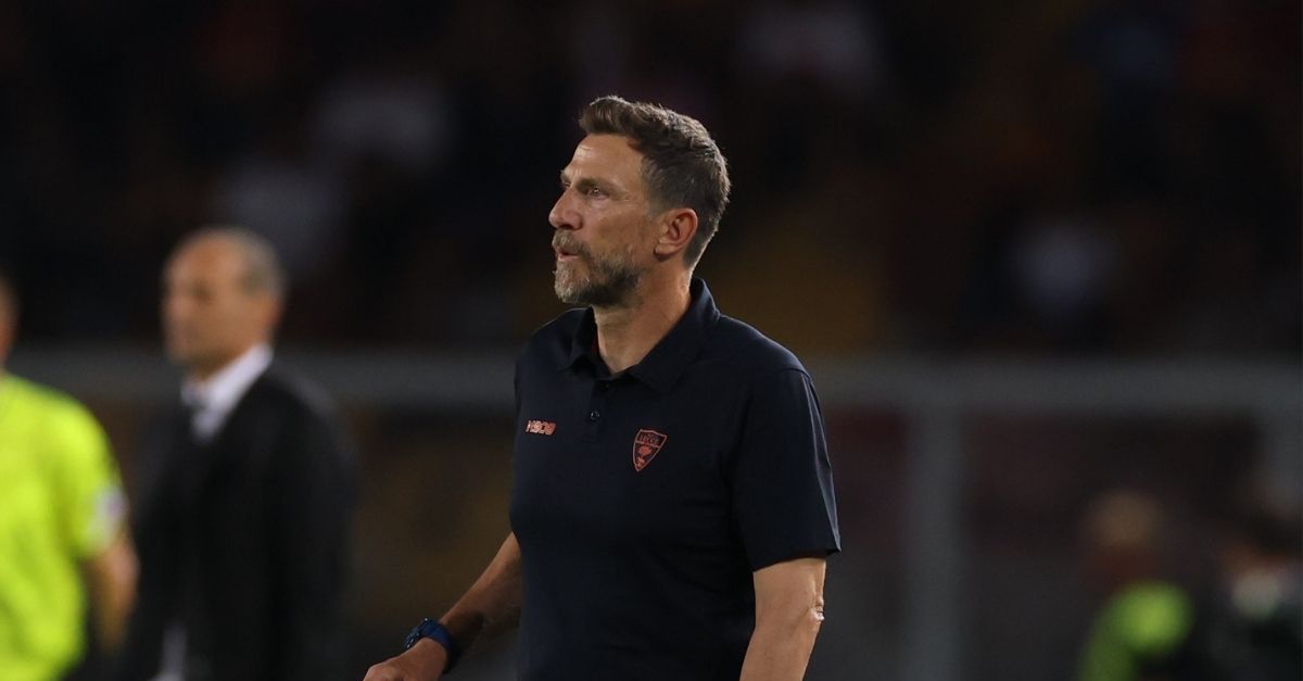 Milan Lecce, Di Francesco: “Dopo l’espulsione non c’è stata partita”