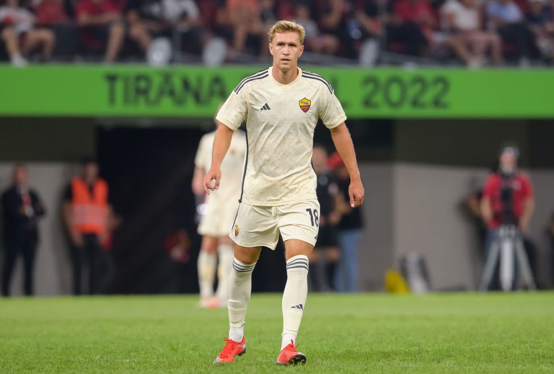 Amichevole, Partizani-Roma 1-2 – FOTO GALLERY - immagine 46