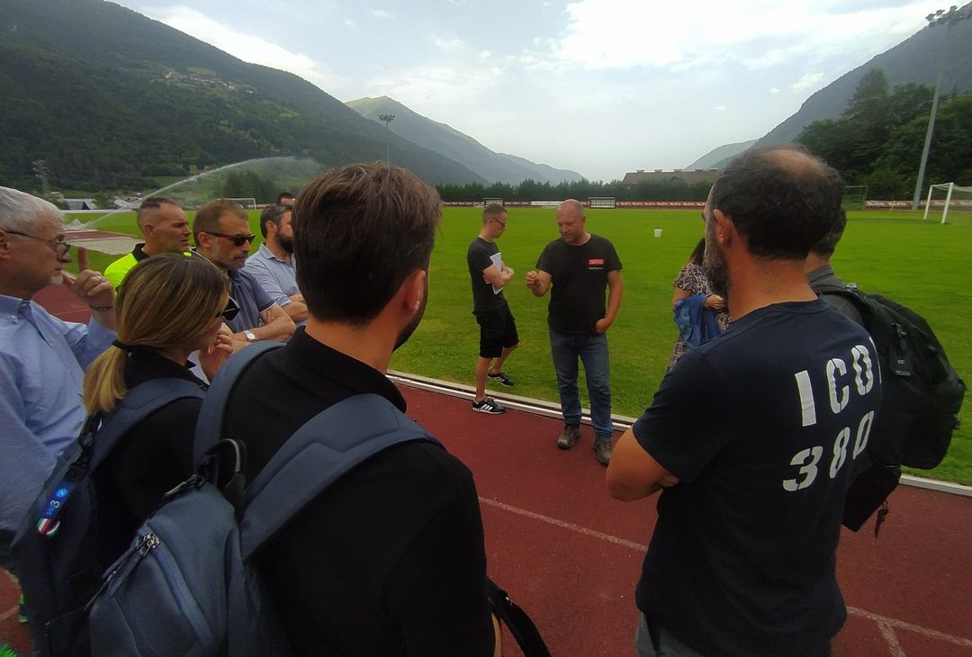 GALLERY Dimaro, sopralluogo di Stellini e dello staff di Conte: tutte le foto - immagine 15