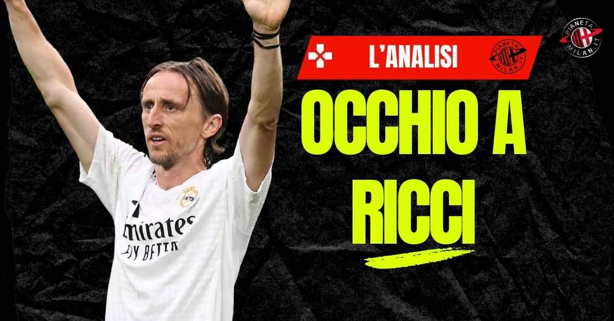 Milan, Modric: come lo userà Allegri? Occhio alla chiave Ricci Milan, Modric: come lo userà Allegri? Occhio alla chiave Ricci