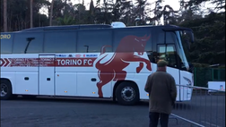 Video, Roma-Torino: l’arrivo del pullman dei granata