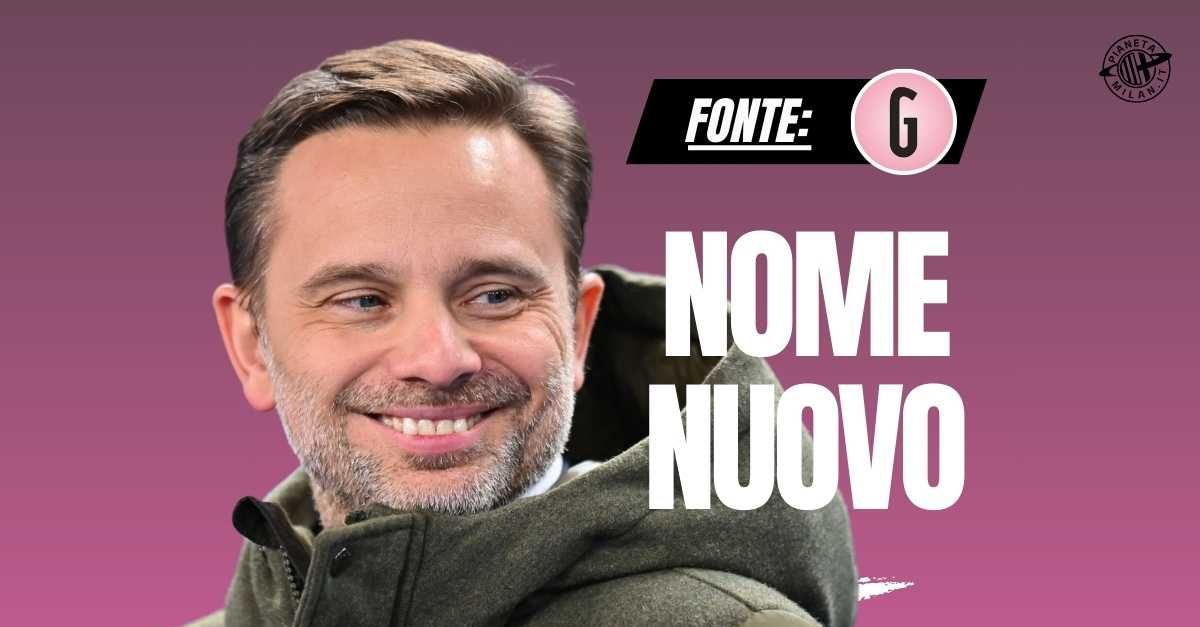 Direttore sportivo Milan, un altro candidato nel casting di Furlani