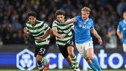 Napoli-Sporting, l’urlo Champions dei tifosi azzurri al Maradona è da brivido