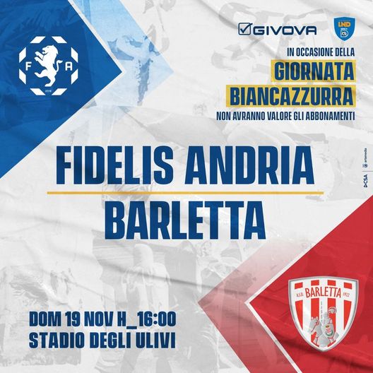 Serie D, dopo 10 anni torna il derby tra la Fidelis Andria e il Barletta in un clima…di festa- immagine 2