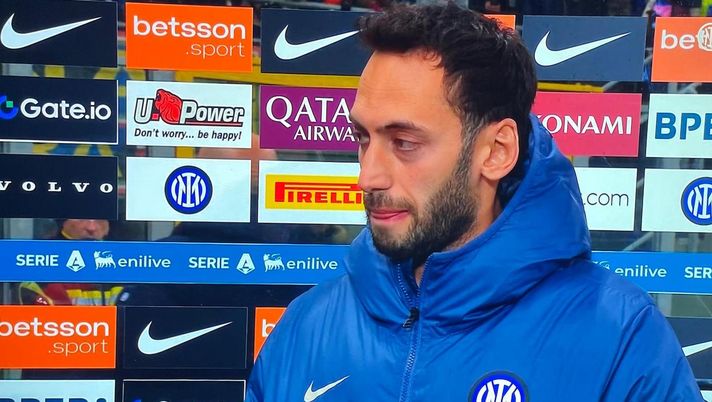 Inter-Parma, Calhanoglu a ITV: 