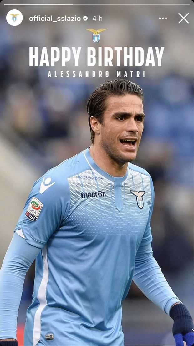 Lazio, buon compleanno ad Alessandro Matri: gli auguri della società- immagine 2