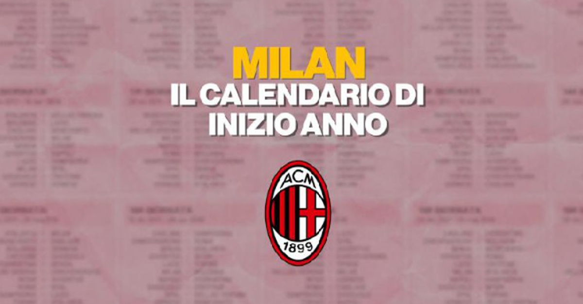 Milan, tra Juventus, derby e Champions: il calendario di inizio anno | VIDEO