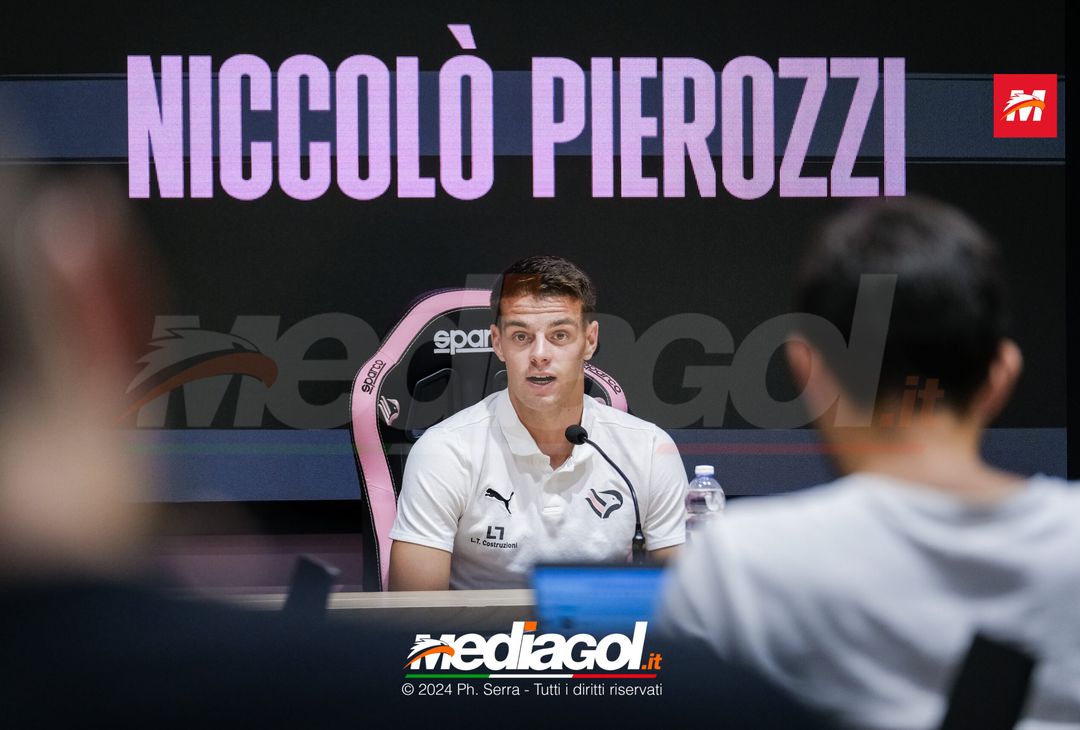 FOTO PALERMO, la presentazione di Niccolò Pierozzi in conferenza (Gallery) - immagine 12