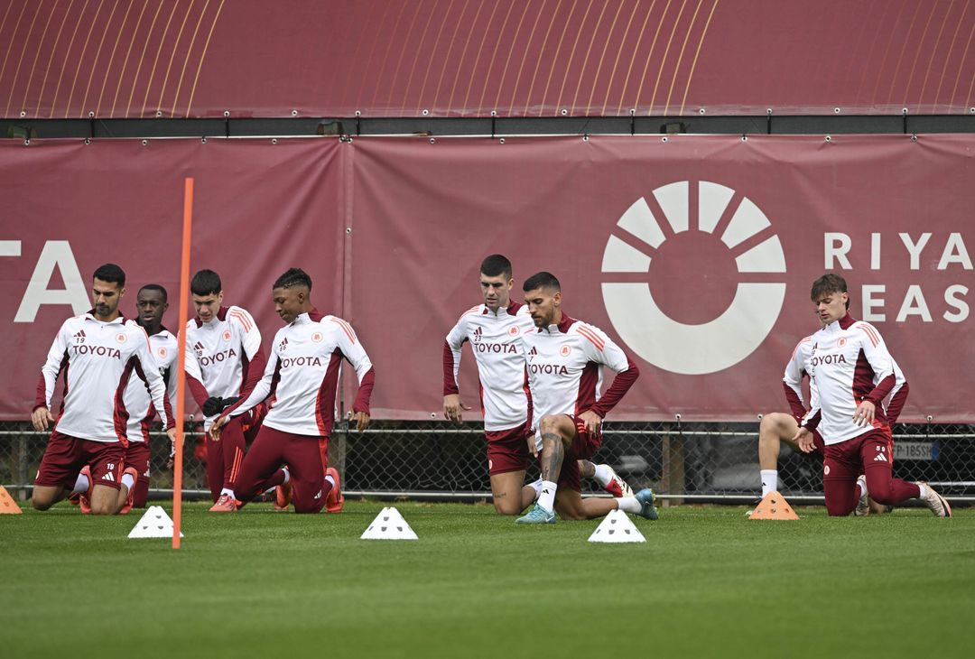 Trigoria, la rifinitura pre Braga e la conferenza di Ranieri – FOTO GALLERY - immagine 14