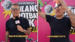 Vieri ricorda: “Che feste con Inzaghi quando eravamo single!” | VIDEO