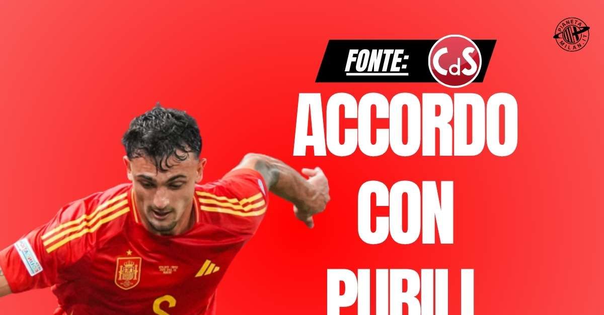 Calciomercato Milan, accordo con Pubill. Doué resta sullo sfondo