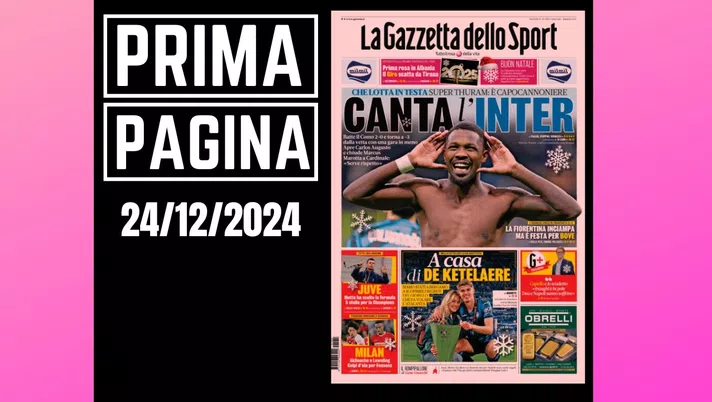 Prima pagina Gazzetta dello Sport: Milan, Akliouche o Leweling per Fonseca