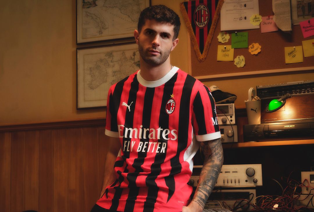 Nuova prima maglia AC Milan 2024-2025 PUMA