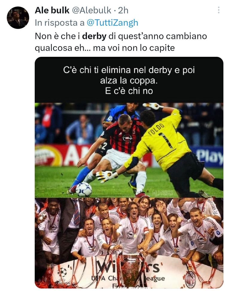 La finale di Istanbul riaccende il derby della Storia: dopo Sheva, il Milan alzò la Coppa…- immagine 2