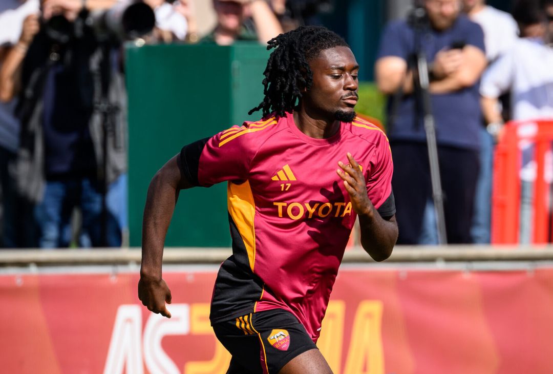 Trigoria, la rifinitura alla vigilia di Roma-Lille – FOTO GALLERY - immagine 30