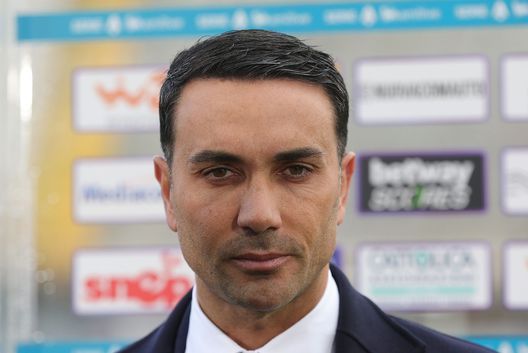 FLORENCE, ITALY - JANUARY 19: Moise Kean of ACF Fiorentina looks on during the Serie A match between Fiorentina and Torino at Stadio Artemio Franchi on January 19, 2025 in Florence, Italy. (Photo by Gabriele Maltinti/Getty Images) Palladino
