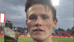 Monza-Napoli, McTominay è il ‘Man of the Match’: il messaggio per i tifosi