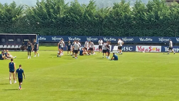 Dimaro day 9, seduta terminata: corsa per gli azzurri usciti stremati dal campo - immagine 1