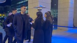 CENA DI NATALE | Le immagini dell’arrivo di Matias Vecino – VIDEO