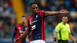 Mina fuori in Cagliari-Torino per un problema fisico: chiede subito il cambio