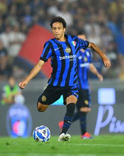 PISA, ITALY - AUGUST 02: Daniele Quieto of FC Internazionale in action during the pre-season friendly match between Pisa and FC Internazionale at Arena Garibaldi on August 02, 2024 in Pisa, Italy. (Photo by Mattia Pistoia - Inter/Inter via Getty Images) Daniele Quieto