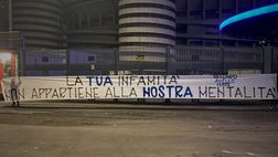 Curva Inter, striscione per Beretta: “La tua infamità non è la nostra mentalità”