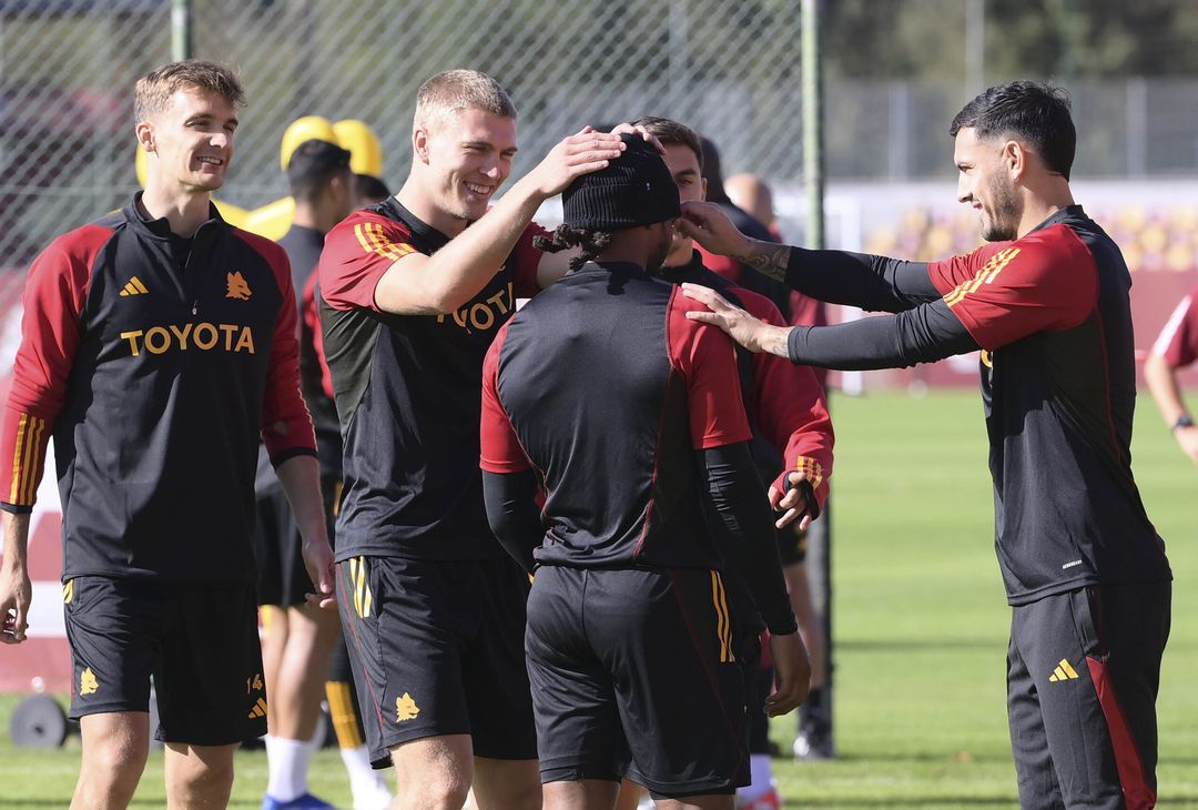 Roma, la rifinitura alla vigilia del Lecce – FOTO GALLERY - immagine 7