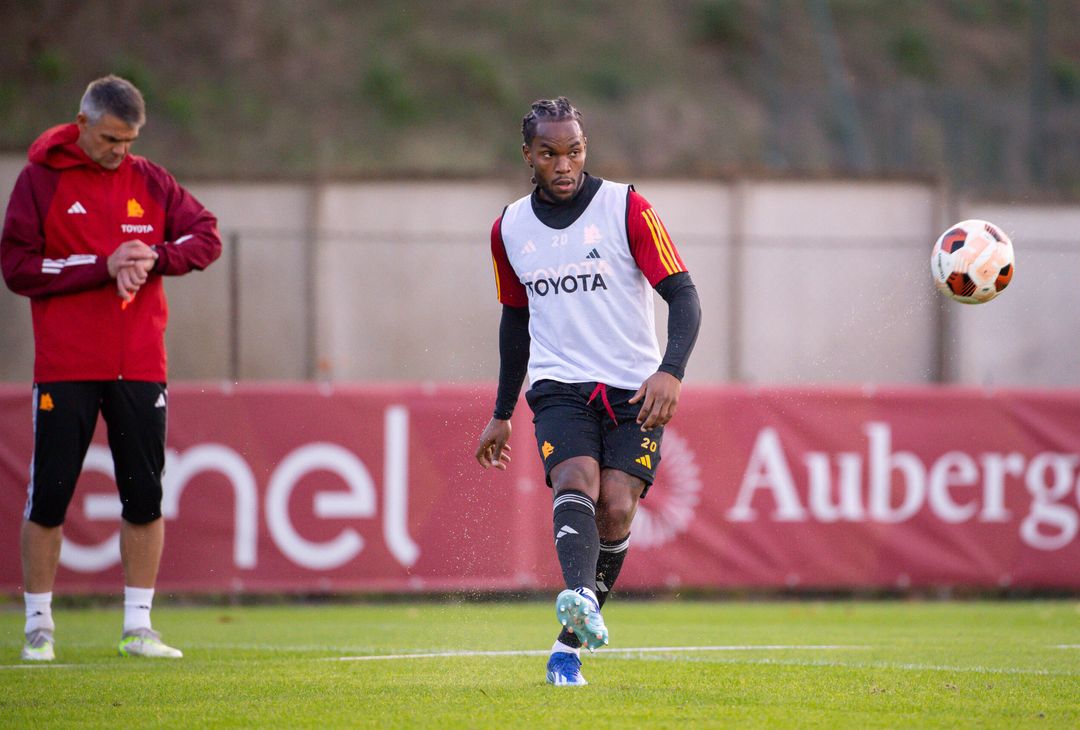 Roma, l’allenamento dopo il successo con il Lecce: nel mirino lo Slavia – FOTOGALLERY - immagine 15