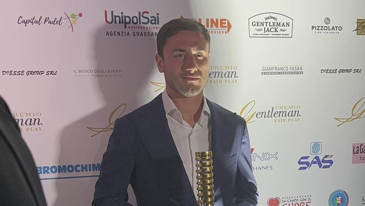 Davide Calabria difensore Milan Premio Gentleman