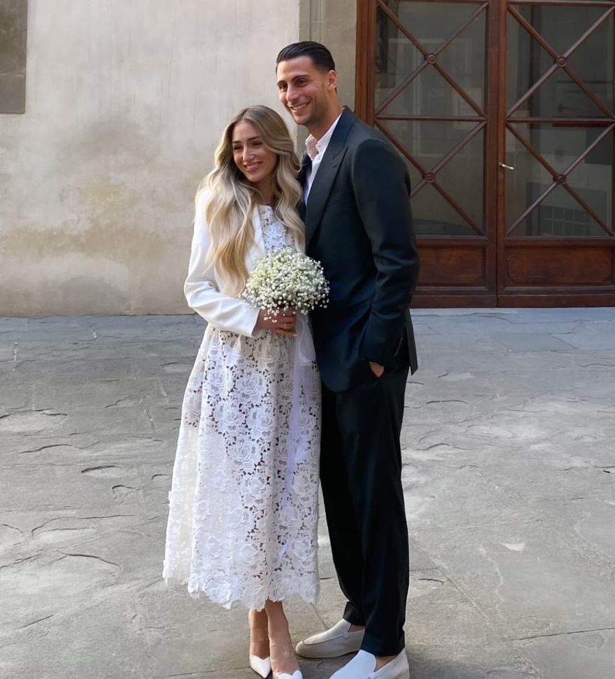 Mandragora e il suo gol più bello. Convola a nozze con Lucia a Palazzo Vecchio- immagine 2