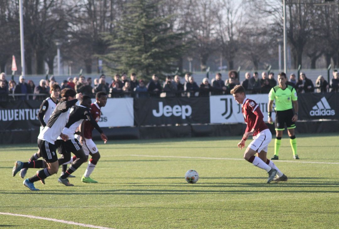 Marco Garetto Torino Primavera contro la Juventus