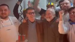 De Laurentiis, la reazione alla sconfitta dell’Inter: partono i cori per il presidente