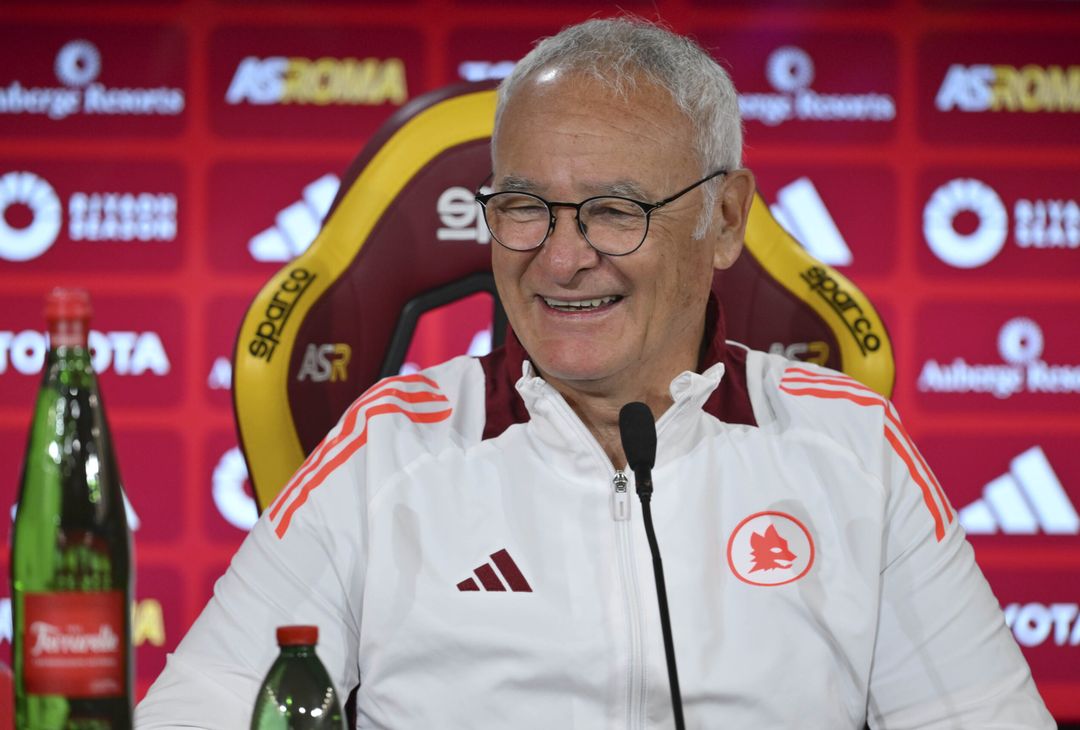Roma-Juventus, la conferenza stampa di Ranieri – FOTO GALLERY- immagine 1